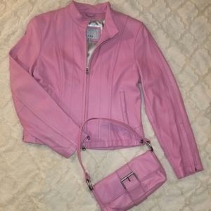 Wilsons Leather Pink Jacket